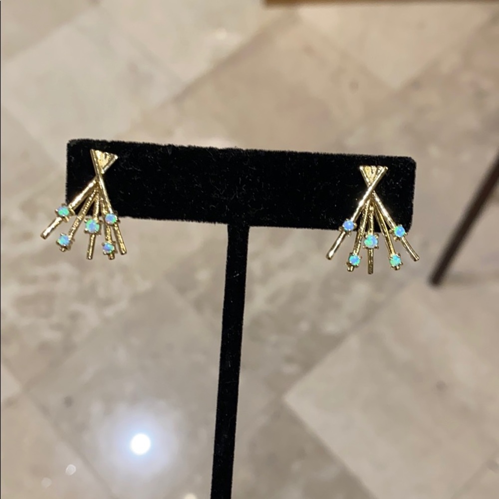 MELINDA MARIA STUD EARRINGS